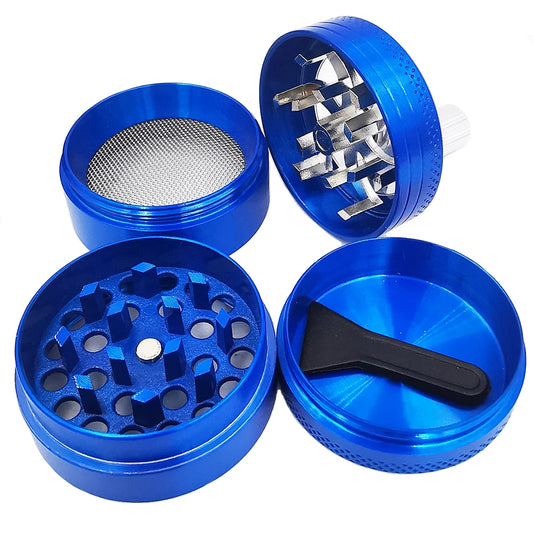 New 4-layer Tobacco Grinder 40MM Manual Metal Zinc Alloy Herbal Herb Mill Spice Crusher Smoke Grinder Crusher Hand Crank Miller - BuyCheap123