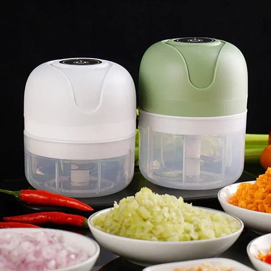 Mini Electric Garlic Chopper USB Meat Grinder Garlic Masher Machine Sturdy Durable Crushed Ginger Vegetable Crusher Kitchenware - BuyCheap123